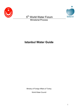5Th World Water Forum Ministerial Process