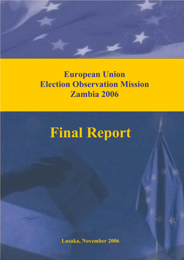 European Union Election Observation Mission Zambia 2006
