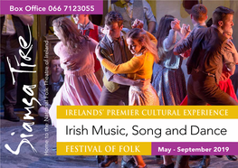 Irish Music, Song and Dance