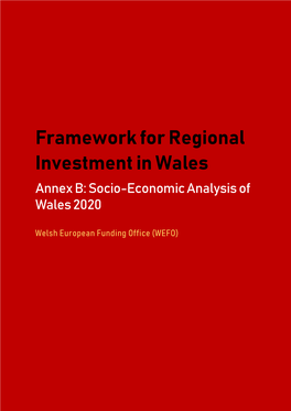 Socio-Economic Analysis of Wales 2020 , File Type