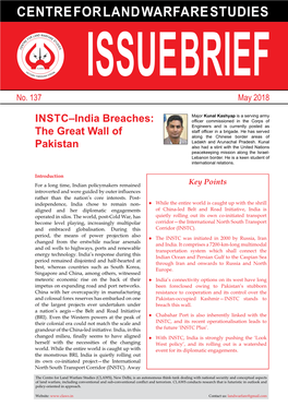 INSTC–India Breaches: the Great Wall of Pakistan