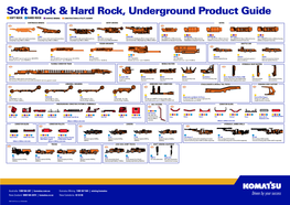 2019 Soft Rock Hard Rock, Underground Product Guide