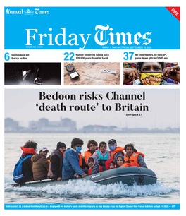 Bedoon Risks Channel 'Death Route' to Britain