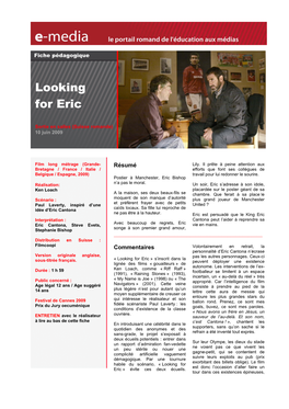 Looking for Eric