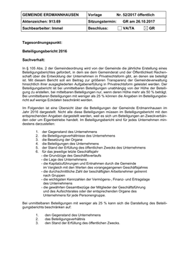 Bürgermeisteramt Erdmannhausen