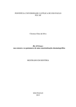 Cleonice Elias Da Silva.Pdf