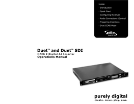 Duet, Duet SDI.Pdf