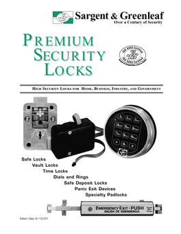 Premium Security Locks
