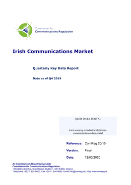 Irish Communications Market