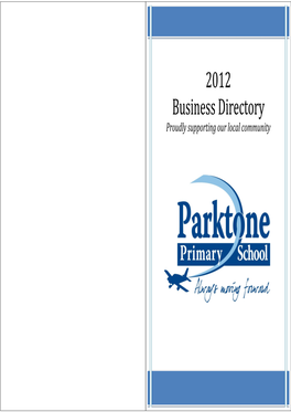 2012 Business Directory Proudly Supporting Our Local Community