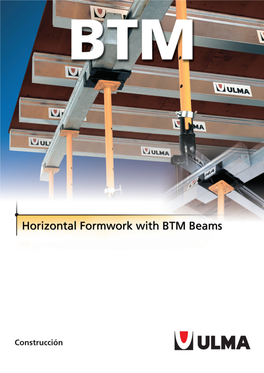 Metal Beam Formwork BTM Catalogue