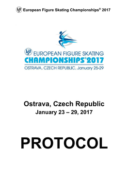 Ostrava, Czech Republic January 23 – 29, 2017
