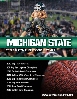 2015 Spartan Elite Football Camps