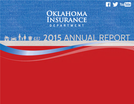 2015 ANNUAL REPORT Oklahoma Insurance Department