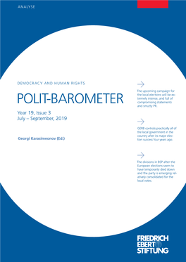 POLIT-BAROMETER Compromising Statements and Smutty PR