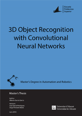 3D Object Recognition with Convolutional Neural Networks