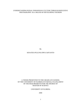 University of Florida Thesis Or Dissertation Formatting