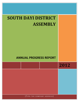 2012 South Dayi District Assembly