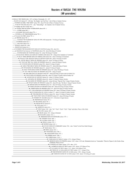 Ancestors of ROLLO, the VIKING (60 Generations)