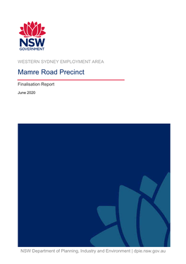 Mamre Road Precinct Finalisation Report