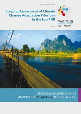Scoping Assessment of Climate Change Adaptation Priorities in the Lao PDR