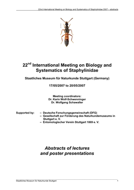 An Evalution on Staphylinid Beetles of Bozdağlar Mountain, Western