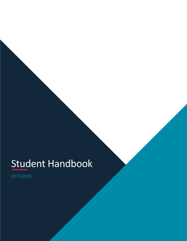 Student Handbook