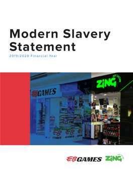 Modern Slavery Statements Register