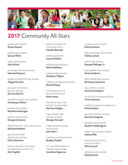 Community All Stars Web Listing
