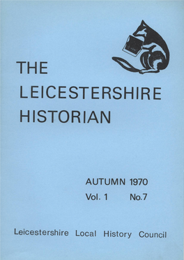 The Leicestershire Historian