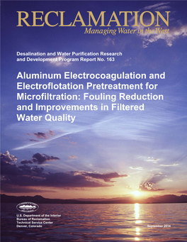 Aluminum Electrocoagulation and Electroflotation Pretreatment for Microfiltration: Fouling Reduction and Improvements in Filtered Water Quality