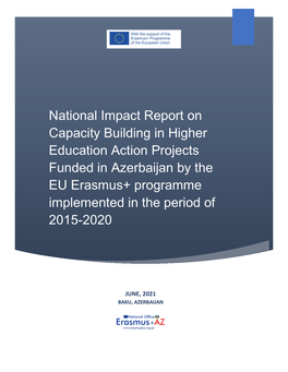 National Impact Report on Capacity Building in Higher Education Action