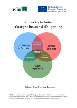 3D Printing Teaching Applied to Production of Useful Objects For