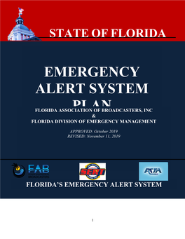 Emergency Alert System Plan