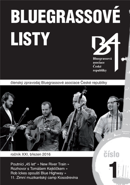 Bluegrassové Listy 01/2016