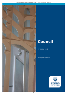 Council Part a Open Agenda 21.10.19 - 0