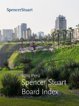 2019 Peru Spencer Stuart Board Index