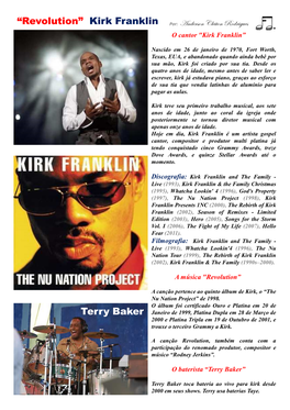 “Revolution” Kirk Franklin Por: Tçwxüáéç Väx|Àéç Eéwü|Zâxá