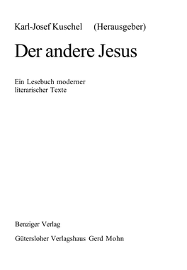 Der Andere Jesus