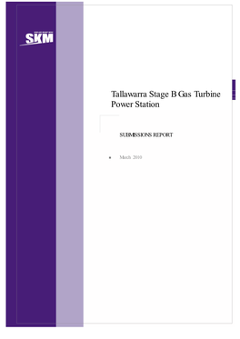 Tallawarra Stage B Gas Turbine Power Station