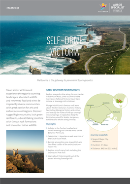 Self-Drive Victoria