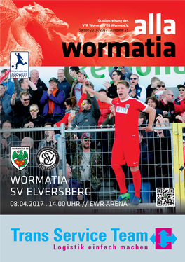 Wormatia SV Elversberg 08.04.2017