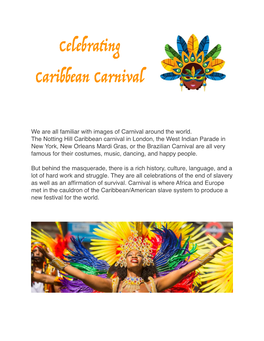 Caribbean Carnival