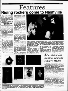 Rising Rockers Come to Nashville Going from Hard Rock to Straight 