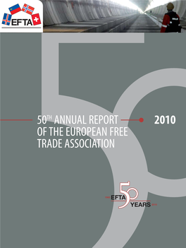 50Th Annual Report 2010 of the European Free Trade Association