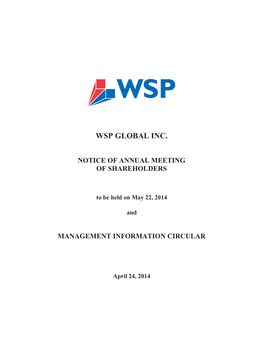 Wsp Global Inc