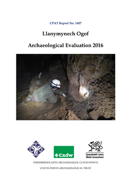 Llanymynech Ogof Archaeological Evaluation 2016