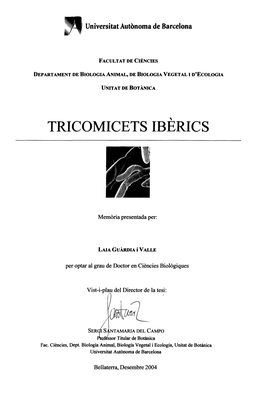 Tricomicets Ibèrics