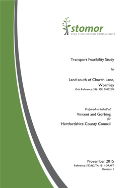 Transport Feasibility Study