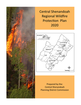 Central Shenandoah Regional Wildfire Protection Plan 2020